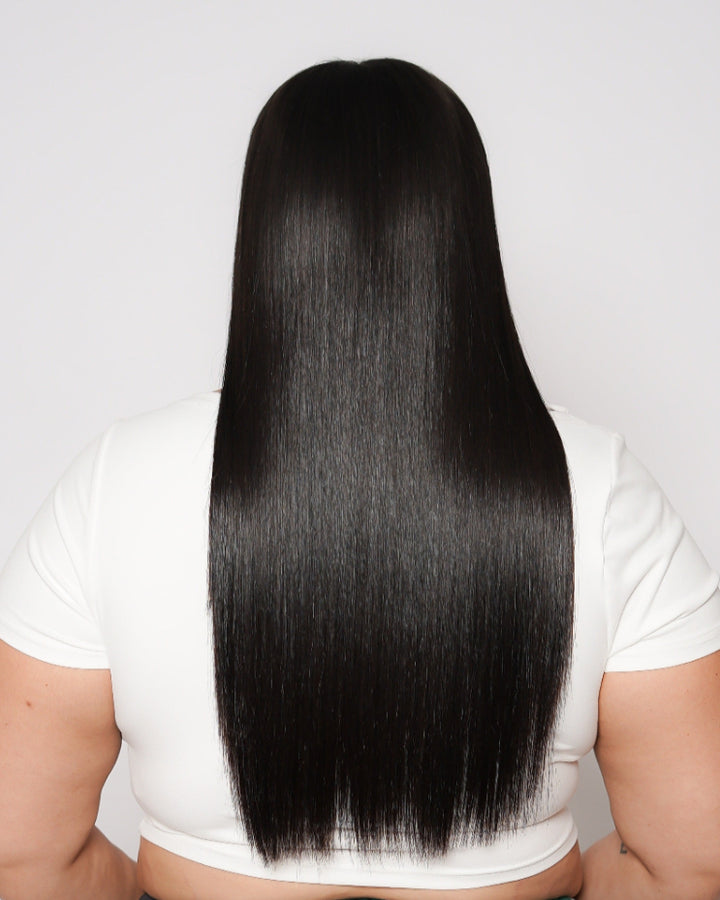 Straight raw hair bundle